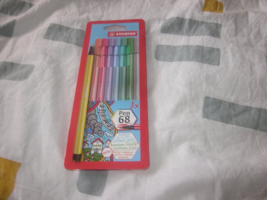 8x Stabilo Pen 68 Pastel NIEUW in de verpakking, Ophalen of Verzenden, Nieuw, Potlood of Stift