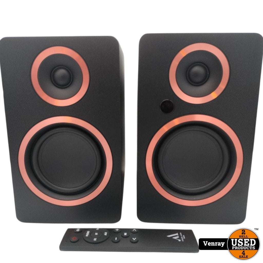 Argon Audio Febris A4 Studio Speakers Zwart | A-Grade, Flex Ltd., Gebruikt, https://flex.com/contact-us, Nobelstraat 10, 5807 GA Oostrum LB, Limburg, Nederland
