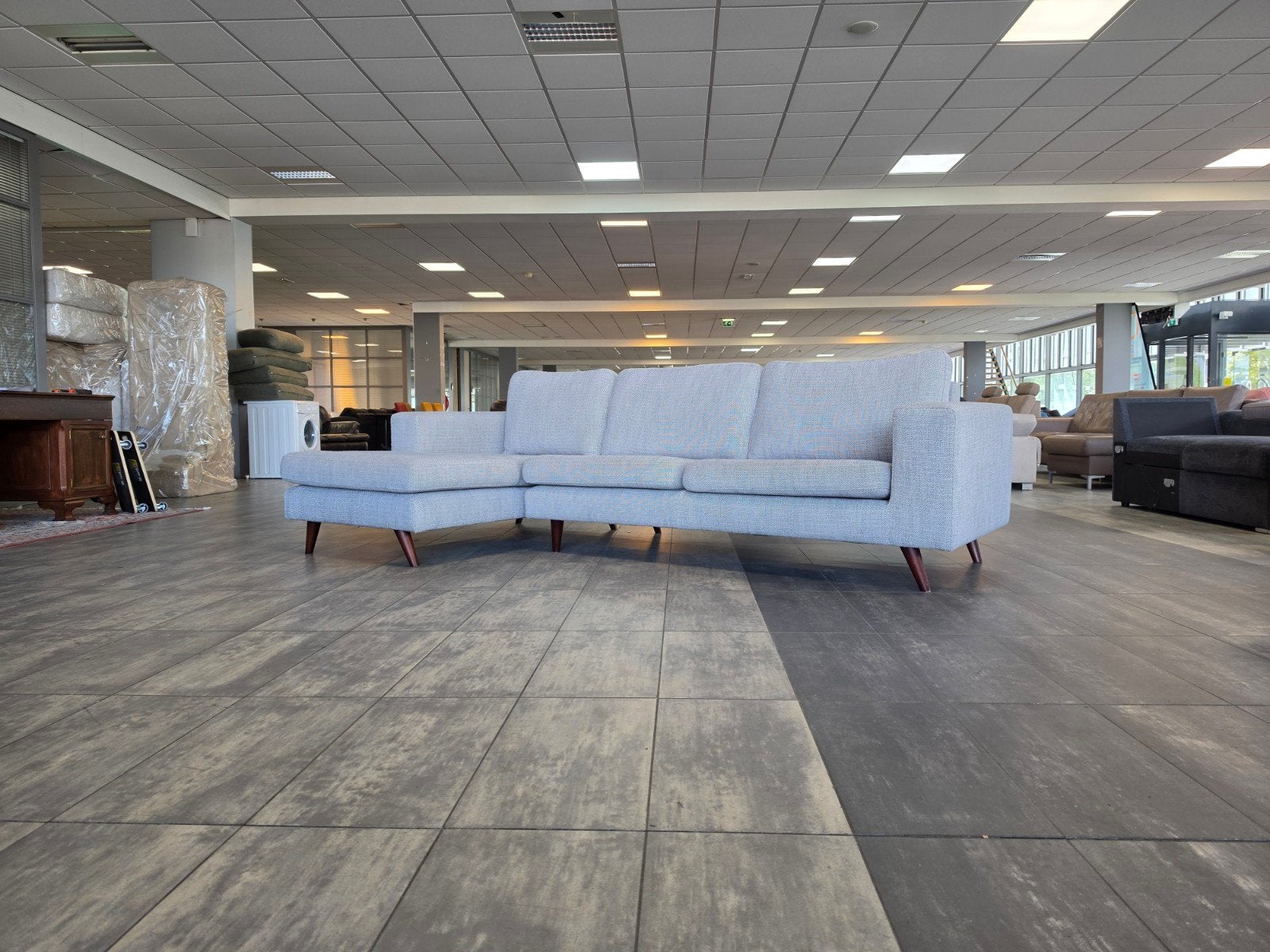 ️️️️️️️️️️️️✅️ GEREINIGD UMIX hoekbank 285x155 | BEZORGEN, 250 tot 300 cm, Hoekbank, Ophalen of Verzenden, Zo goed als nieuw