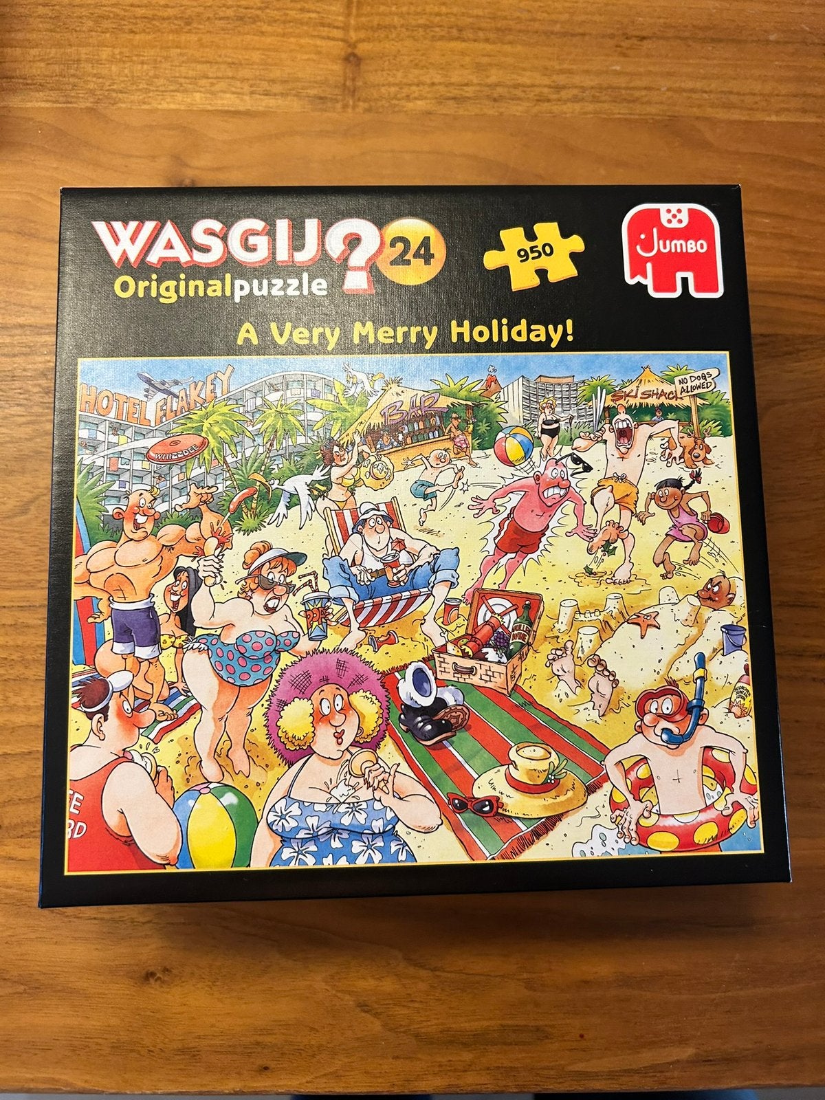 Wasgij puzzel nummer 24, Hobby en Vrije tijd, Denksport en Puzzels, Ophalen of Verzenden, 500 t/m 1500 stukjes, Zo goed als nieuw