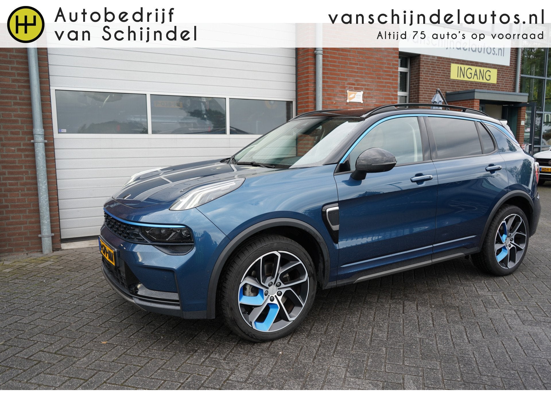 Lynk & Co 01 1.5 261PK! ORIGINEEL NEDERLANDS DEALER ONDERHOU, Dealer onderhouden, Stof, Blauw, 120 €/maand