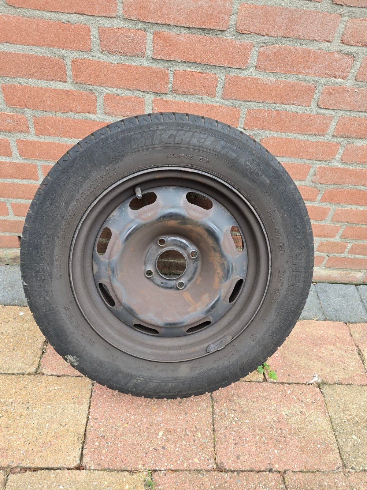 Michelin winterbanden 185/65 R15 steekmaat 4x108, Auto-onderdelen, Ophalen, Gebruikt, 15 inch, Banden en Velgen