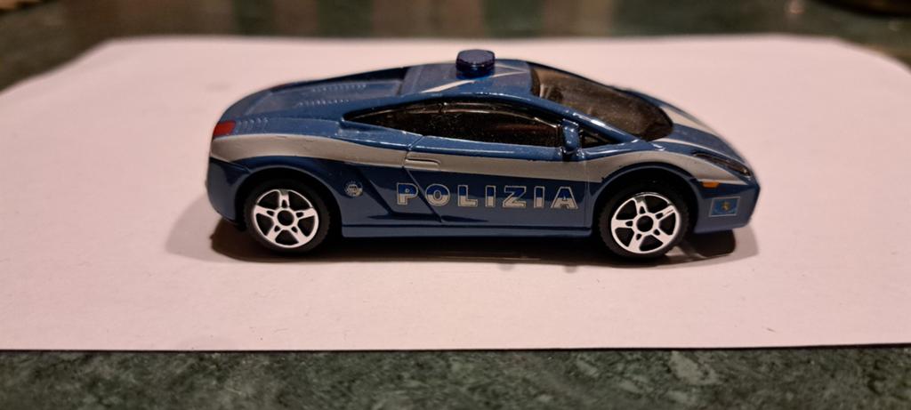 Lamborghini gallardo polizia 1:43, Hobby en Vrije tijd, Modelauto's | 1:43, Ophalen of Verzenden, Auto, Overige merken