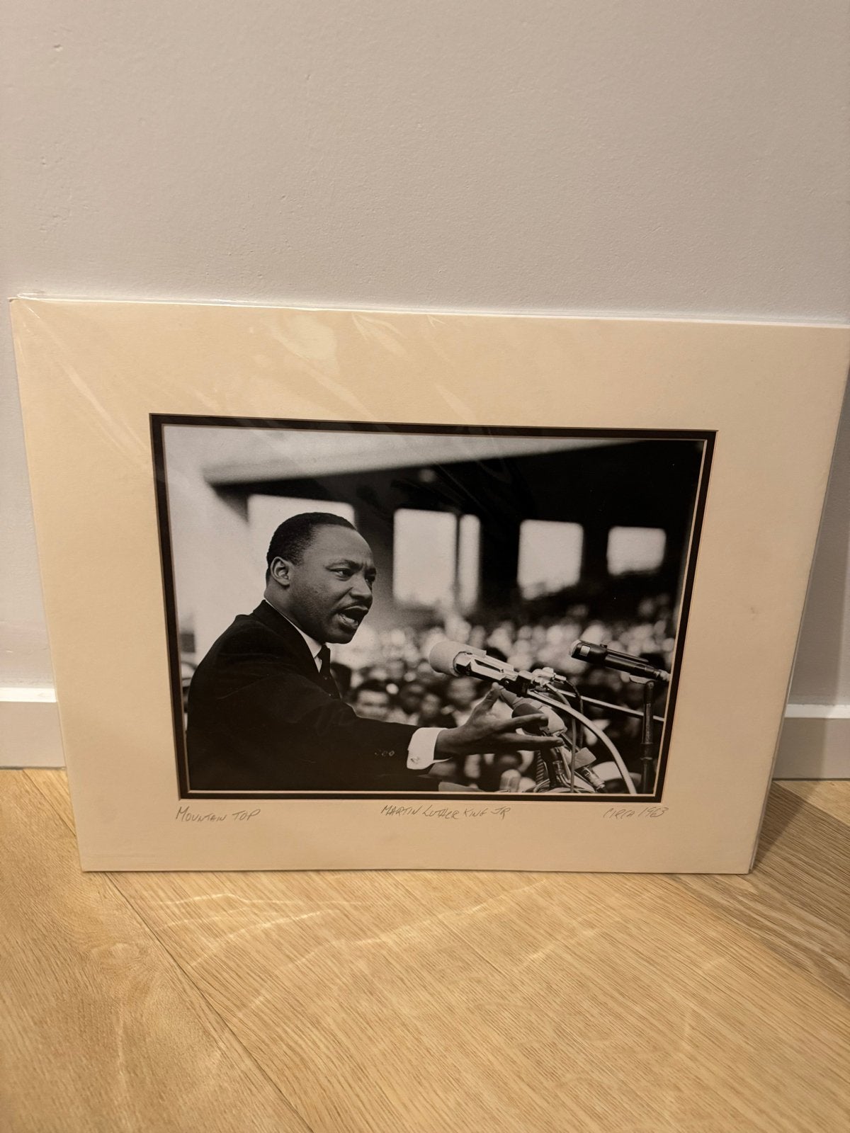 Set van 4 historische foto's: Martin Luther King Jr., Rosa P, Ophalen of Verzenden, Foto, Fotografie