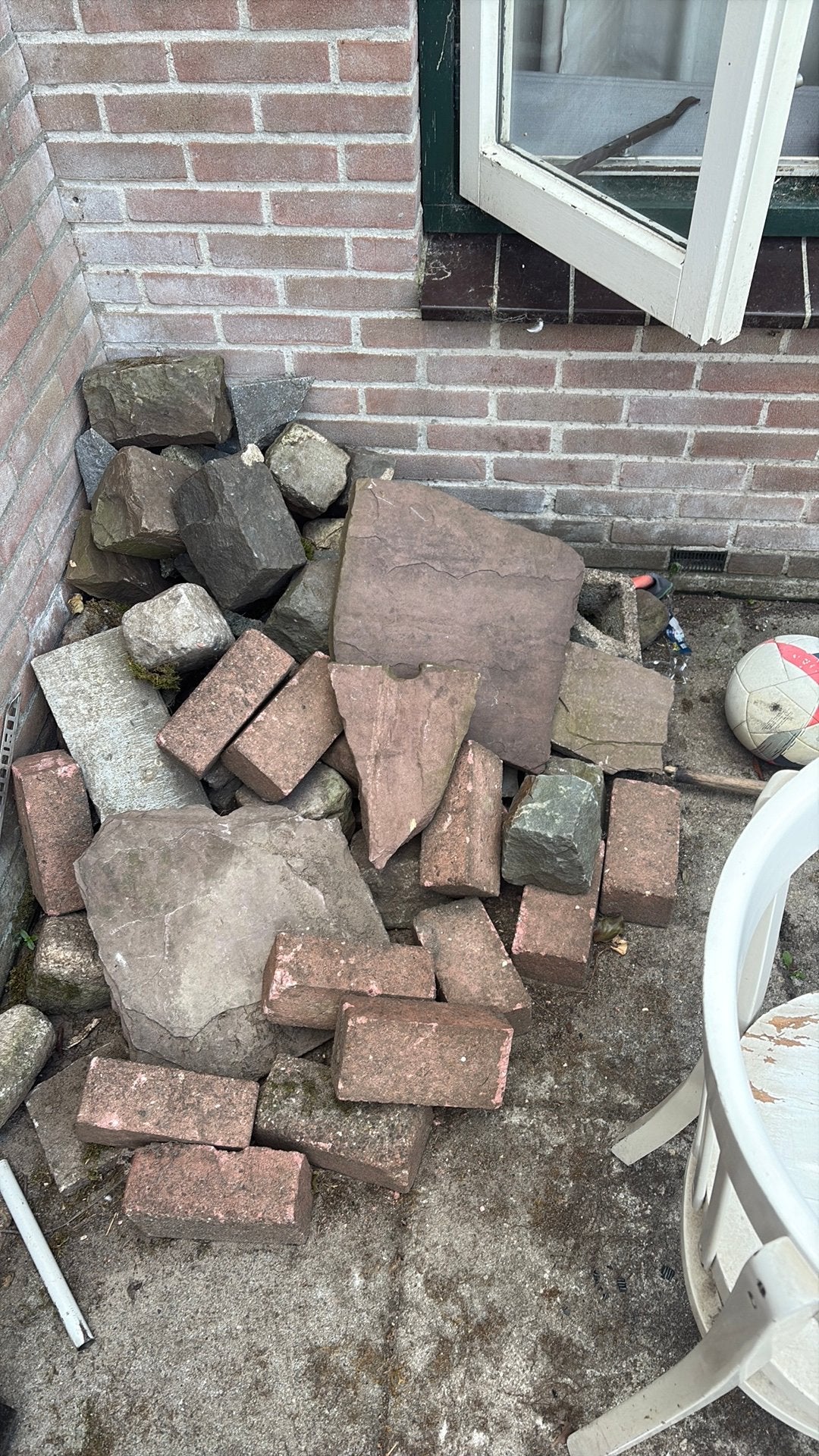 Sierstenen, Tuin en Terras, Tegels en Klinkers, Ophalen of Verzenden, Zo goed als nieuw, Beton, Overige typen
