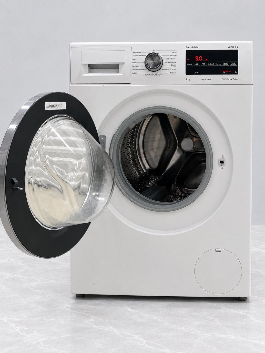 Foto 3 van GROOT, SNEL & STIL! 9KG BOSCH SERIE6 1400 TPM | SPEEDPERFECT