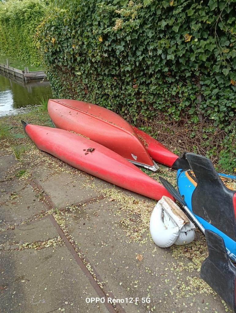 Diverse kano's en waterfiets - Gebruikt, Ophalen of Verzenden, Gebruikt, 1-persoons