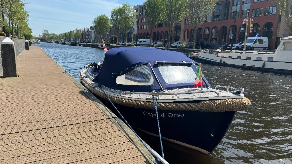 Oerdegelijke Maril 625 sloep met stevige 33pk Vetus, Gebruikt, Binnenboordmotor, Diesel, 33 pk