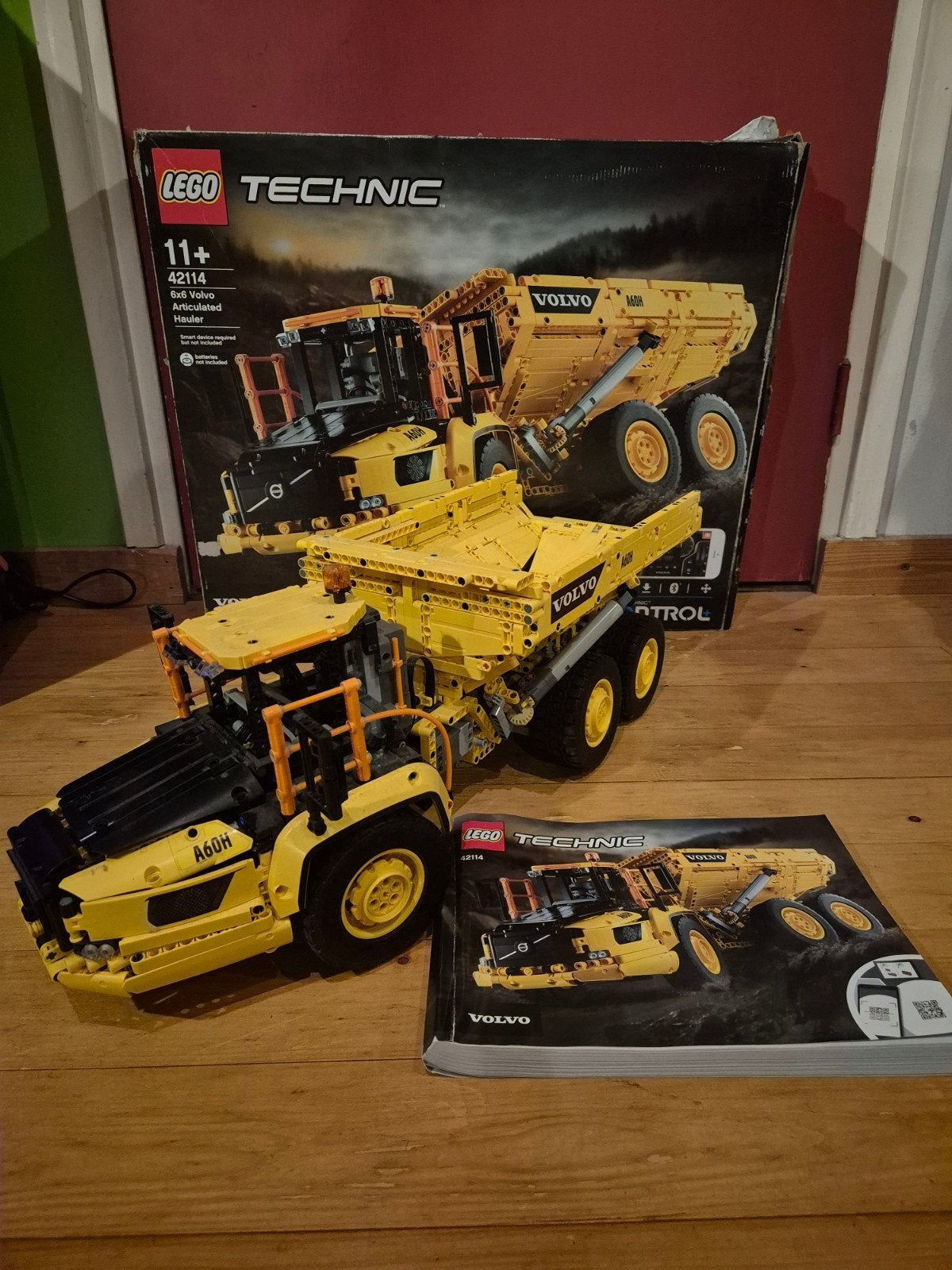 LEGO Technic Volvo 6x6 Truck met Kieptrailer set 42114, Ophalen, Zo goed als nieuw