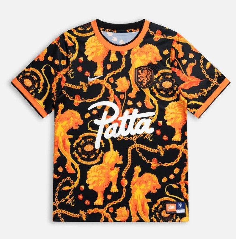 Patta x Nike x KNVB Pre-Match Jersey (M), Maat M, Ophalen of Verzenden, Nieuw, Shirt