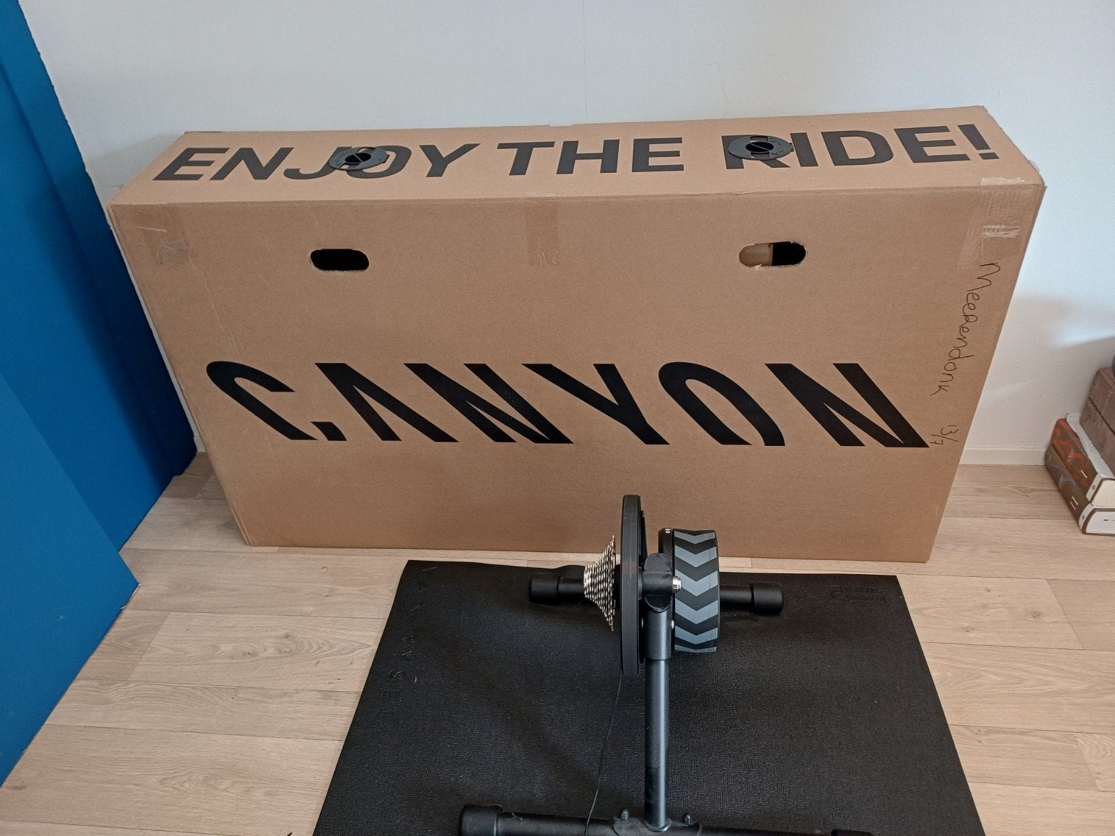 Canyon kartonnendoos, Fietsen en Brommers, Fietsen | Mountainbikes en ATB, Ophalen