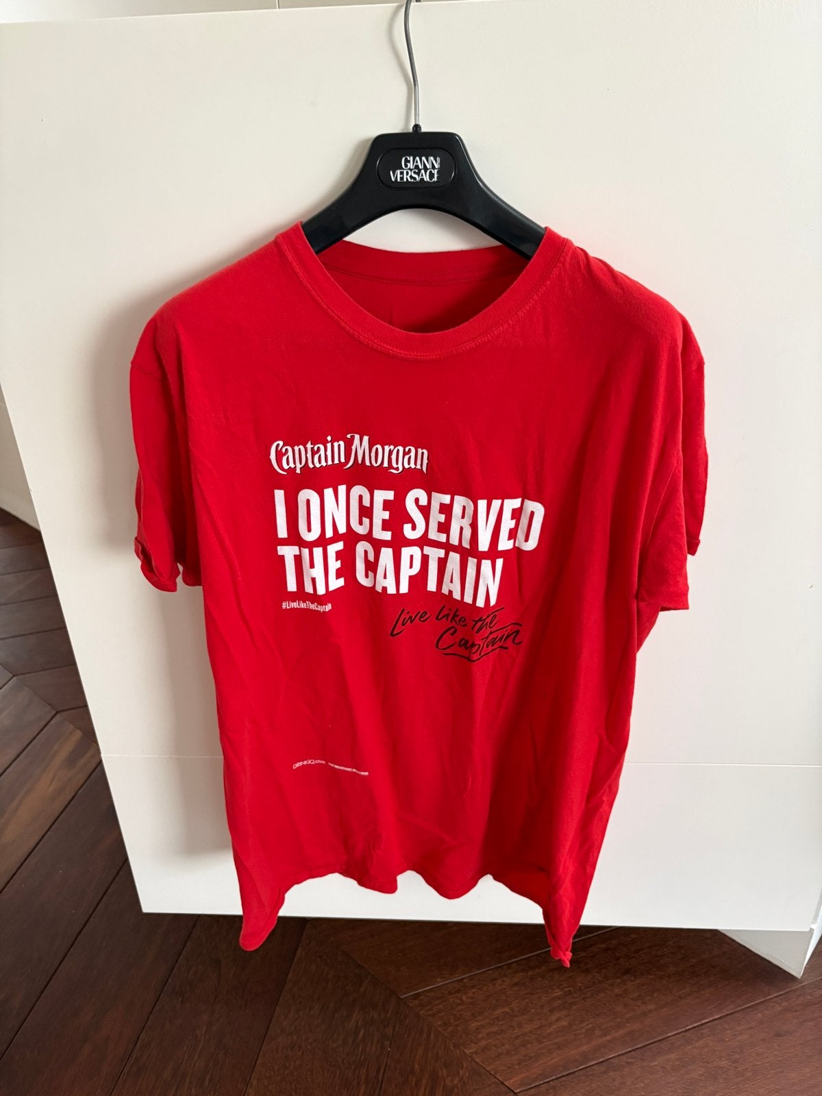 Captain Morgan T-shirt rood maat XL NIEUW, Ophalen of Verzenden, Nieuw, Maat 56/58 (XL), Rood