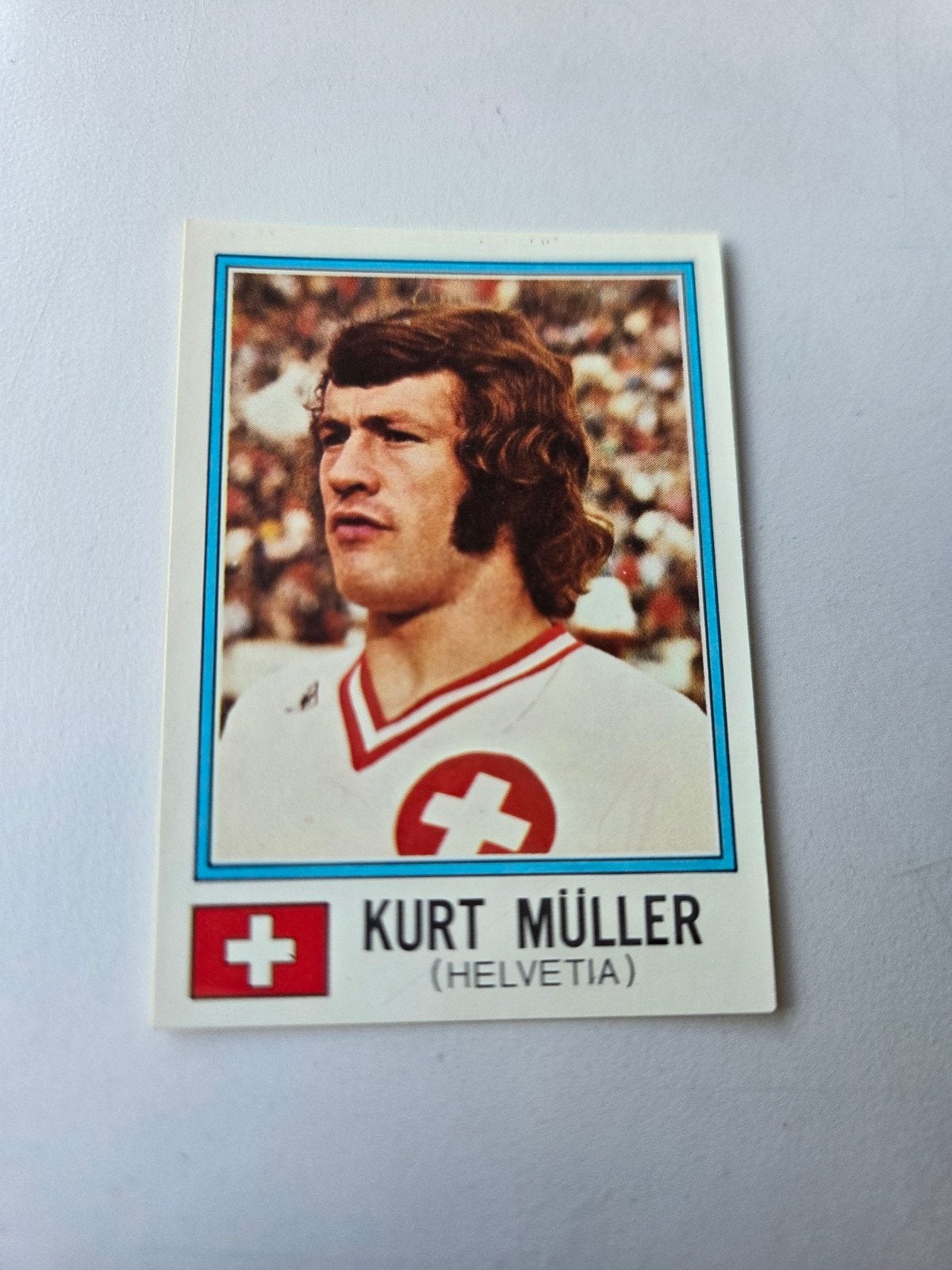 Panini WK 74, Ophalen of Verzenden, Zo goed als nieuw, Sticker