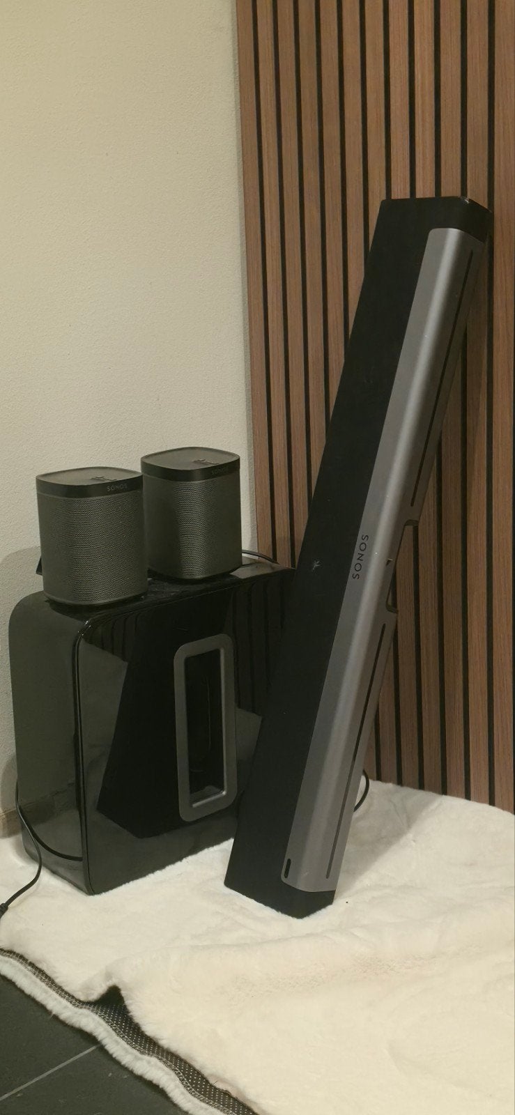 Sonos Home Cinema Set: Soundbar, Subwoofer en 2x One SL