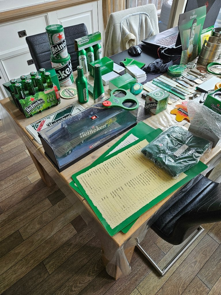 Grote Heineken Verzameling, Ophalen, Gebruikt, Overige typen, Heineken
