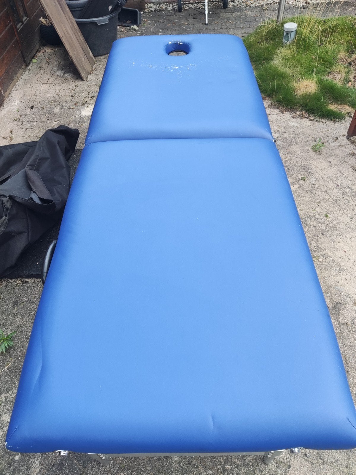 Inklapbare massagetafel, Ophalen, Apparaat
