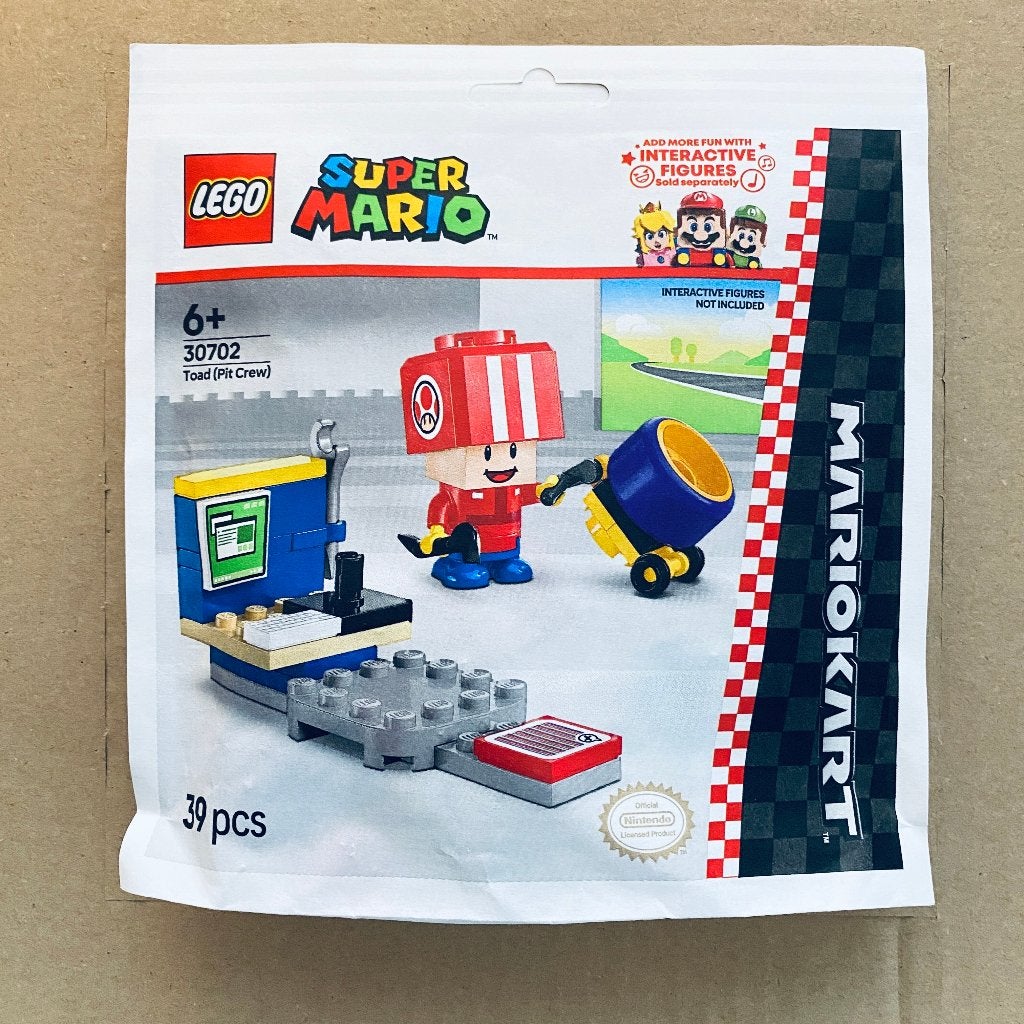 LEGO - Toad (PitCrew) - Super Mariokart (30702), Overige thema's, Lego, Accessoire, Nieuw