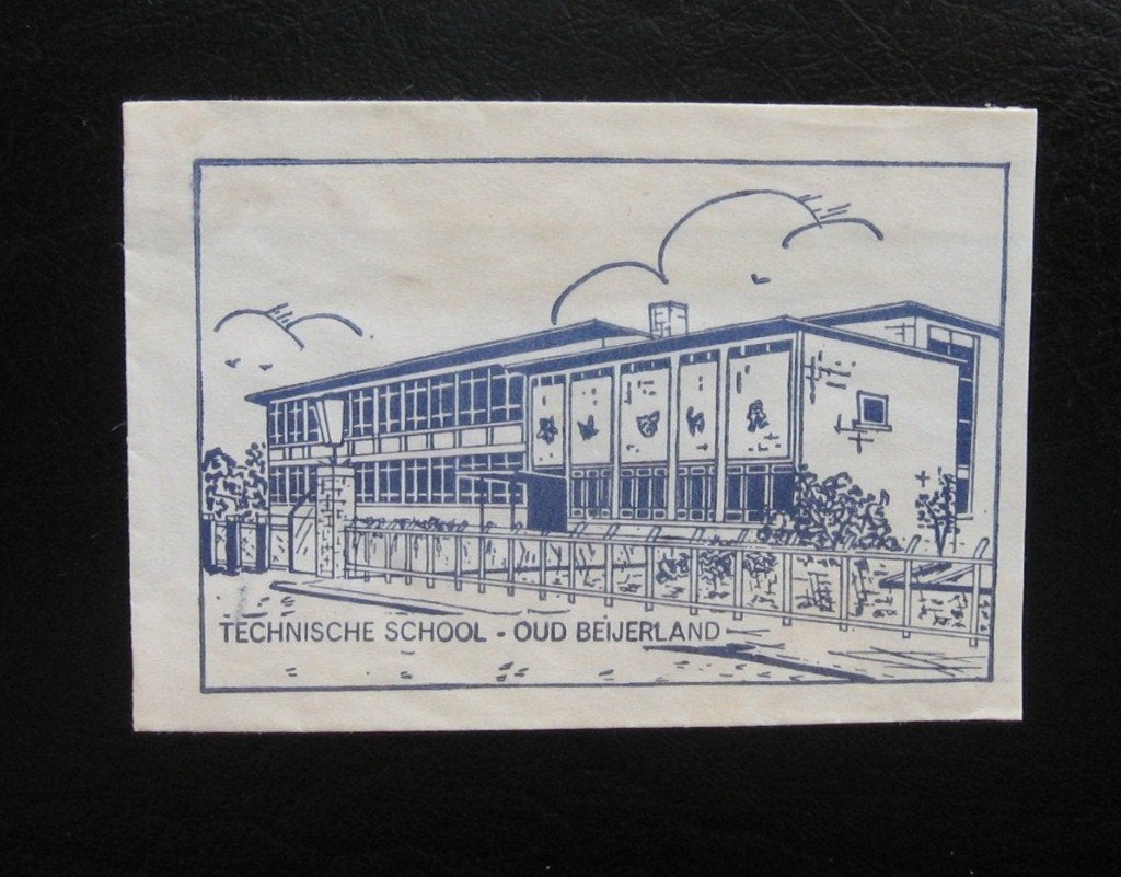 2807 Oud Beijerland - Technische School, Verzenden, Nederland