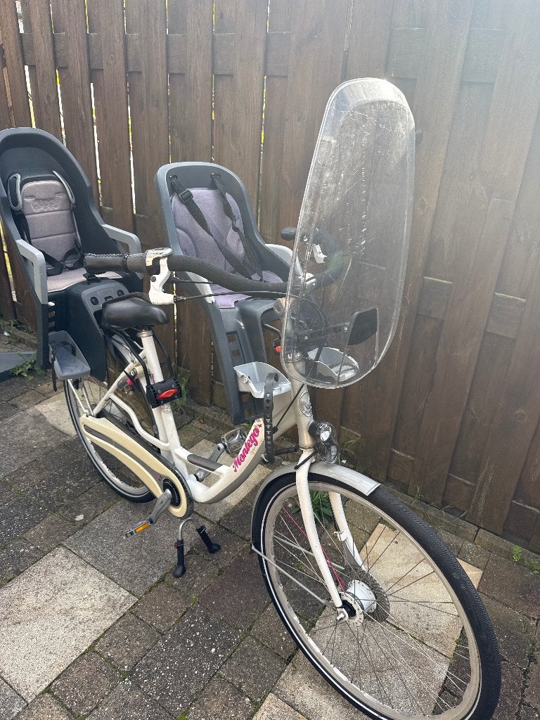 Mamafiets Montego, 2 zitjes, Gebruikt, Dubbele standaard, Schijfrem
