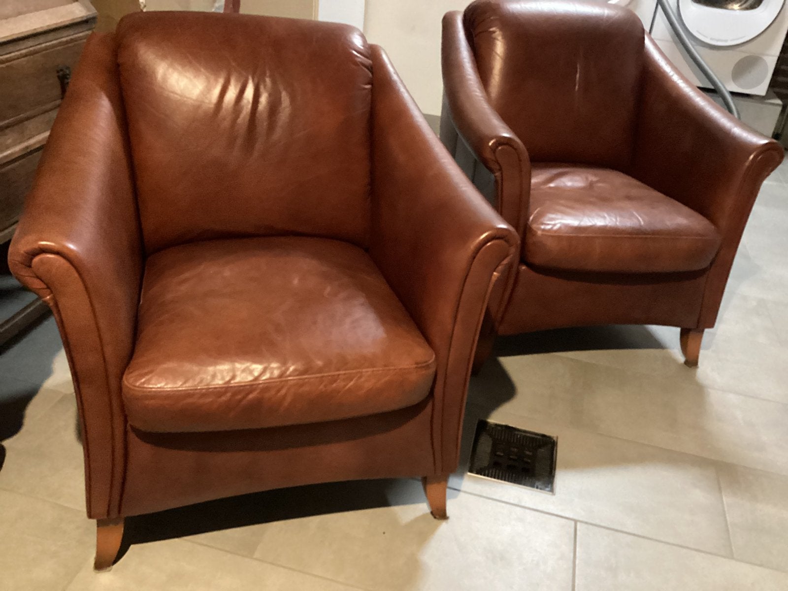 Comfortabele fauteuils, Ophalen, Gebruikt, 75 tot 100 cm, 50 tot 75 cm
