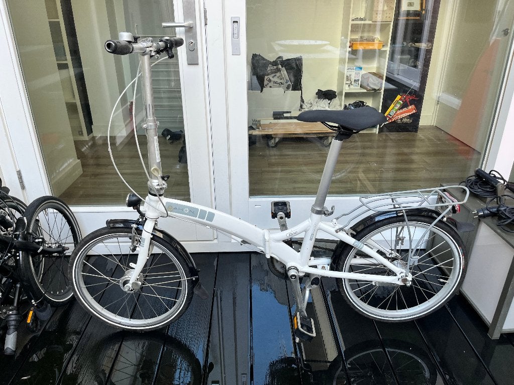 Vouwfiets Dahon Roo 7005 Aluminium Nederlands merk, Fietsen en Brommers, Ophalen, Gebruikt, Heren, Versnellingen
