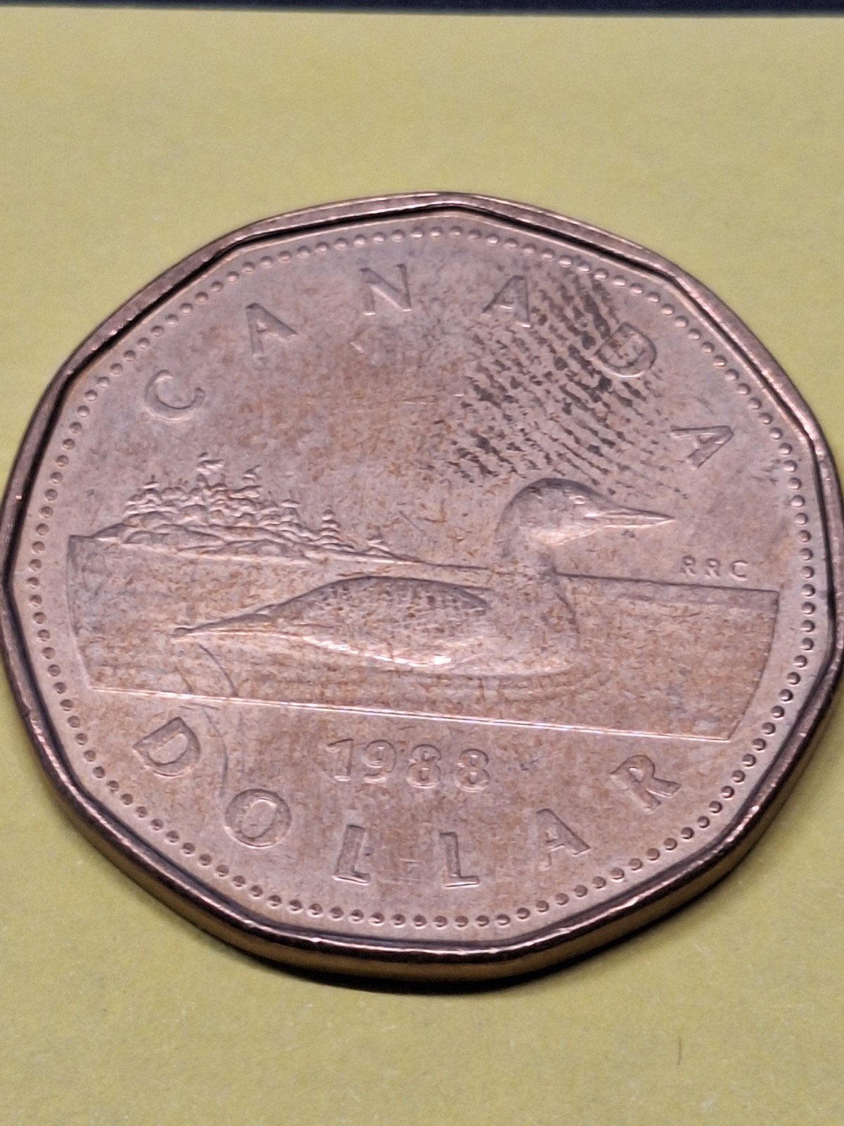 Canada dollar 1988, Ophalen of Verzenden, Noord-Amerika