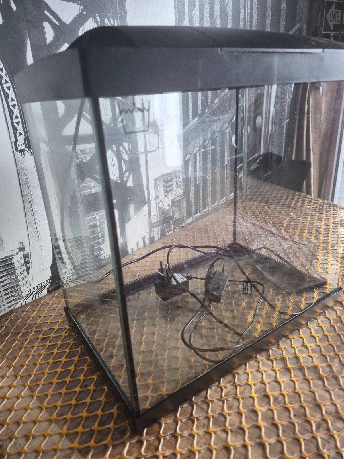 Aquarium, Ophalen, Verwarming, Zo goed als nieuw, Leeg aquarium