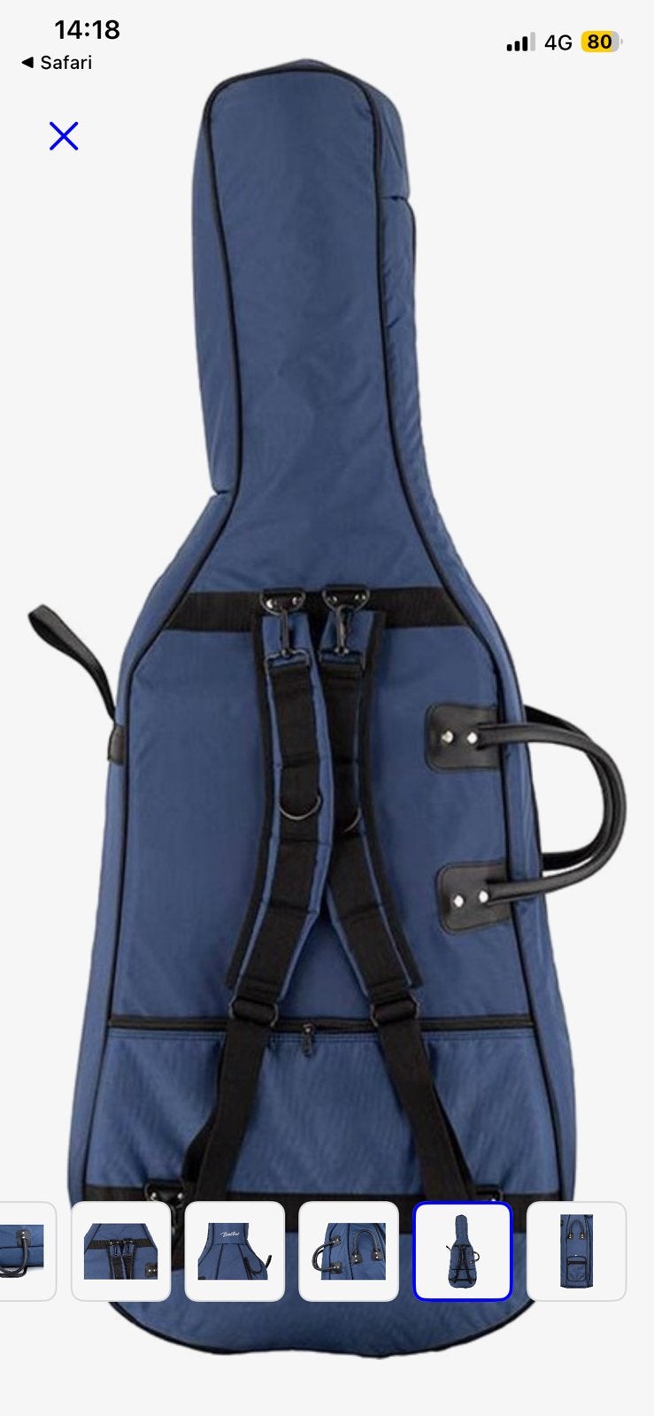 Boston cellohoes ct344 voor een 4/4 cello, Ophalen, Zo goed als nieuw, Overige instrumenten