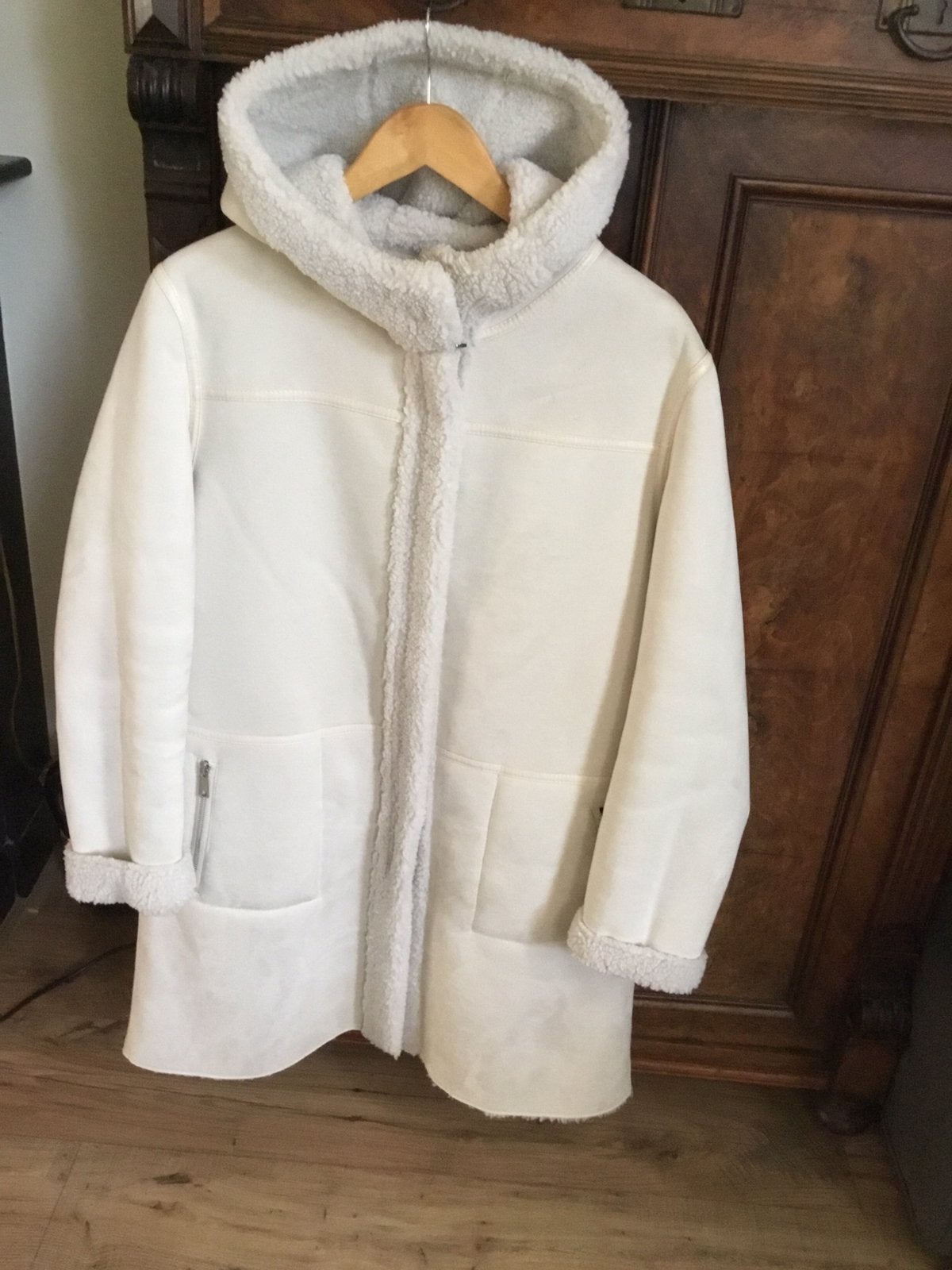 Rino & Pelle Winterjas 42, Ophalen of Verzenden, Zo goed als nieuw, Maat 42/44 (L), Beige