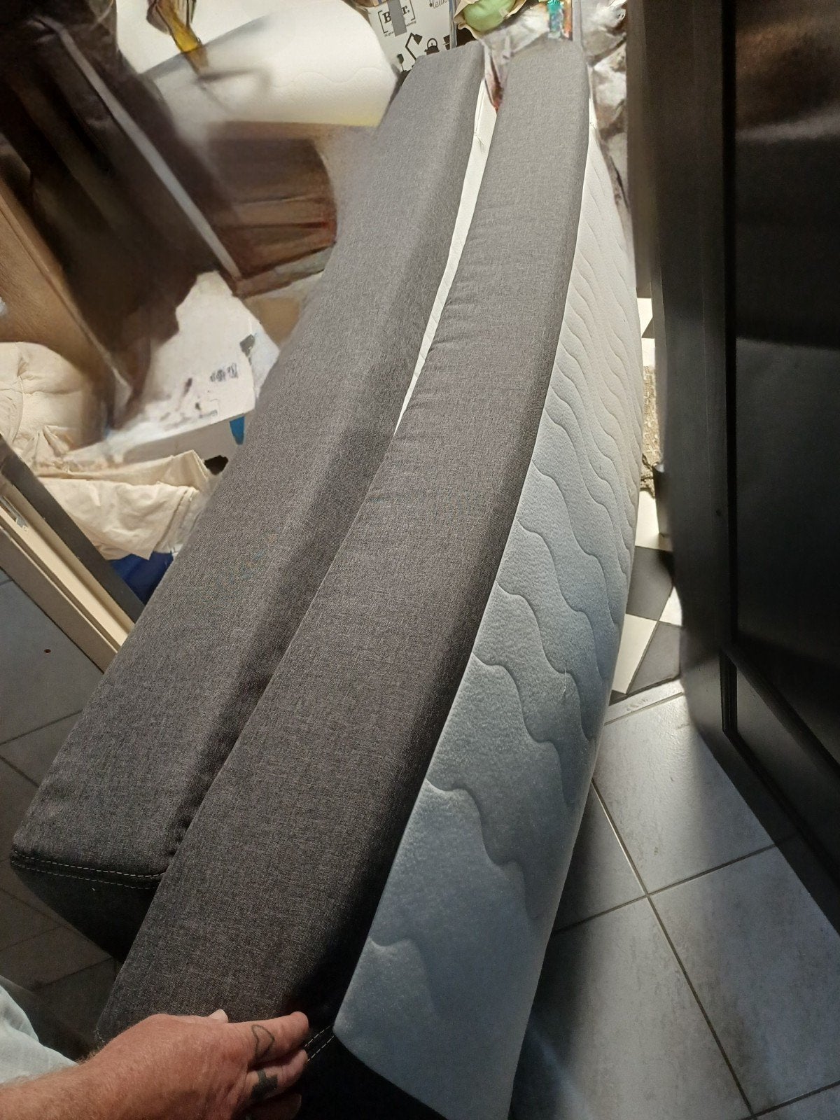 2 matrassen, Huis en Inrichting, Slaapkamer | Matrassen en Bedbodems, Ophalen, Gebruikt, Eenpersoons, 90 cm