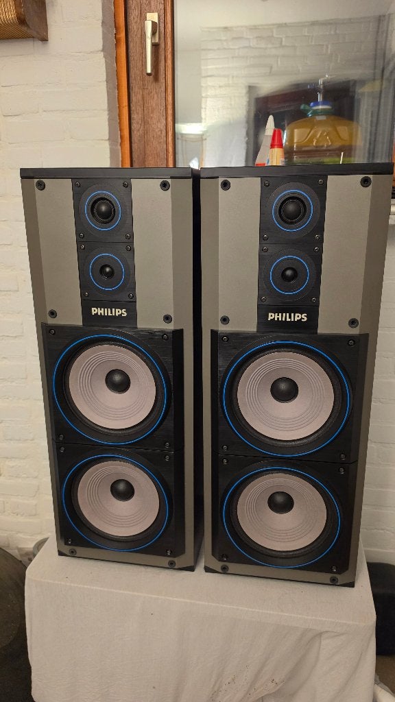 Philips FB 565 speakers, Audio, Tv en Foto, Ophalen, Stereo speakers, Philips, Gebruikt