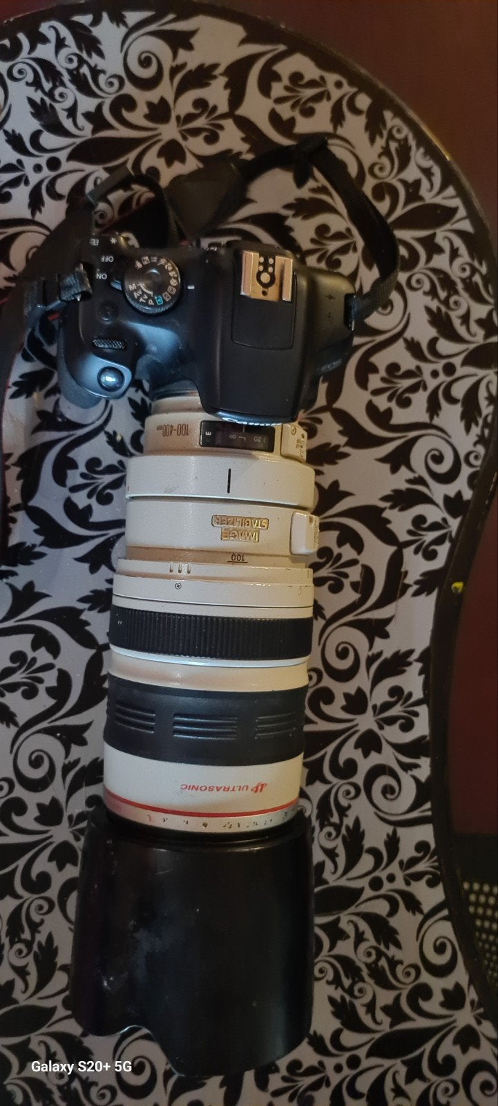 Canon EF 100-400mm f/4.5-5.6L IS USM Telelens, Audio, Tv en Foto, Fotografie | Lenzen en Objectieven, Gebruikt, Telelens, Canon