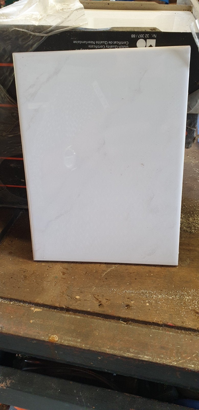 2 pakken Sphinx wandtegels 15x20 cm wit marmerlook, Doe-het-zelf en Verbouw, Tegels, Ophalen, Nieuw, Minder dan 20 cm, 20 tot 40 cm