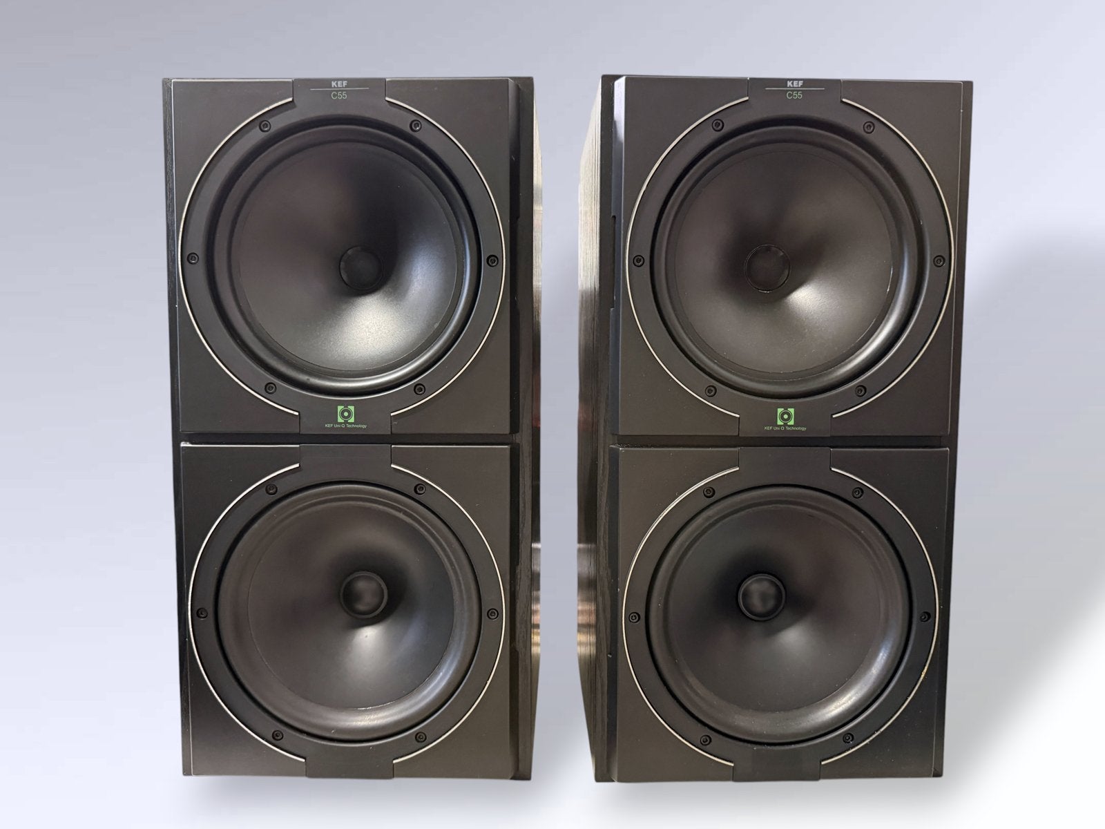 Vintage Kef C55 speakers - perfect werkend
