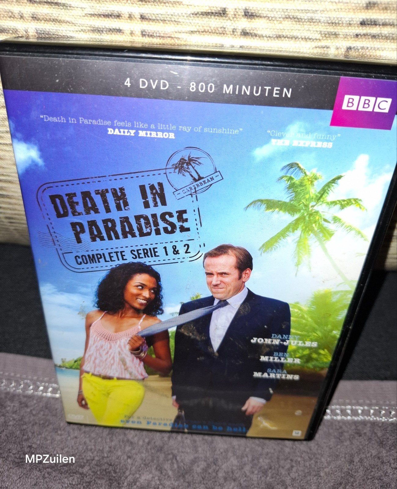 Death in Paradise .. box serie 1 & 2, Misdaad, Nederlands, Ophalen of Verzenden, Zo goed als nieuw