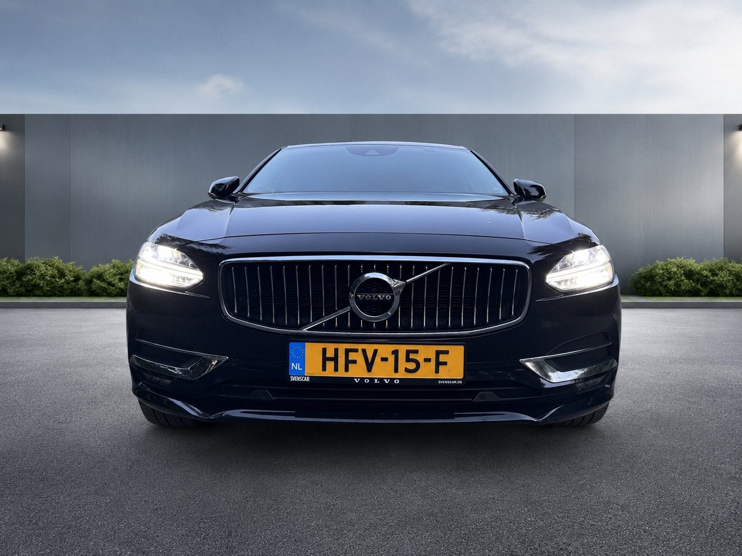 Volvo S90 D4 Inscription - 2018 Dealer Onderhouden, Auto's, 1800 kg, Zwart, 1969 cc, Leder