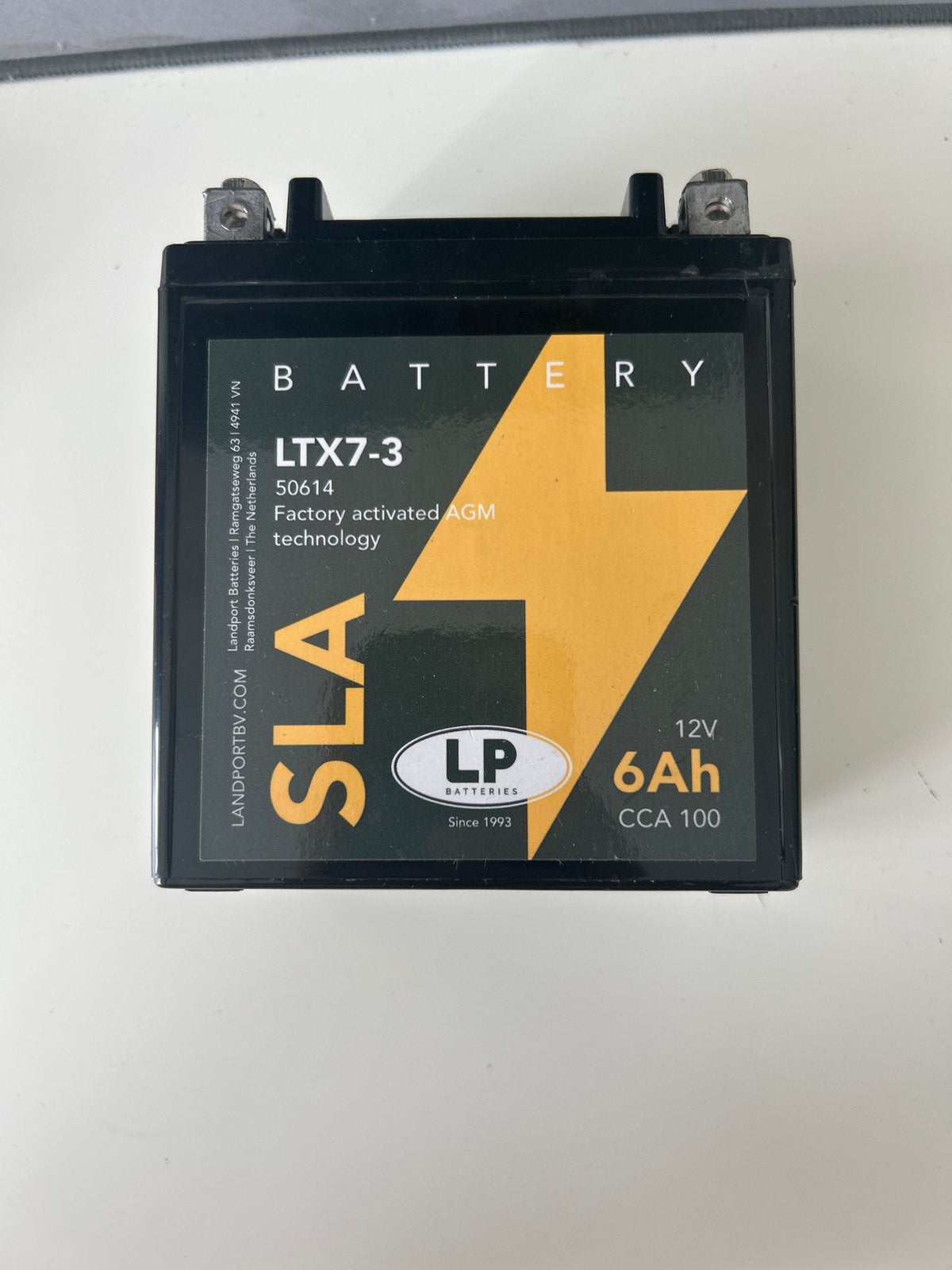 Accu voor Zip of Vespa - LTX7-3 SLA 12V 6Ah, Fietsen en Brommers, Ophalen of Verzenden, Nieuw, Overige typen, Piaggio