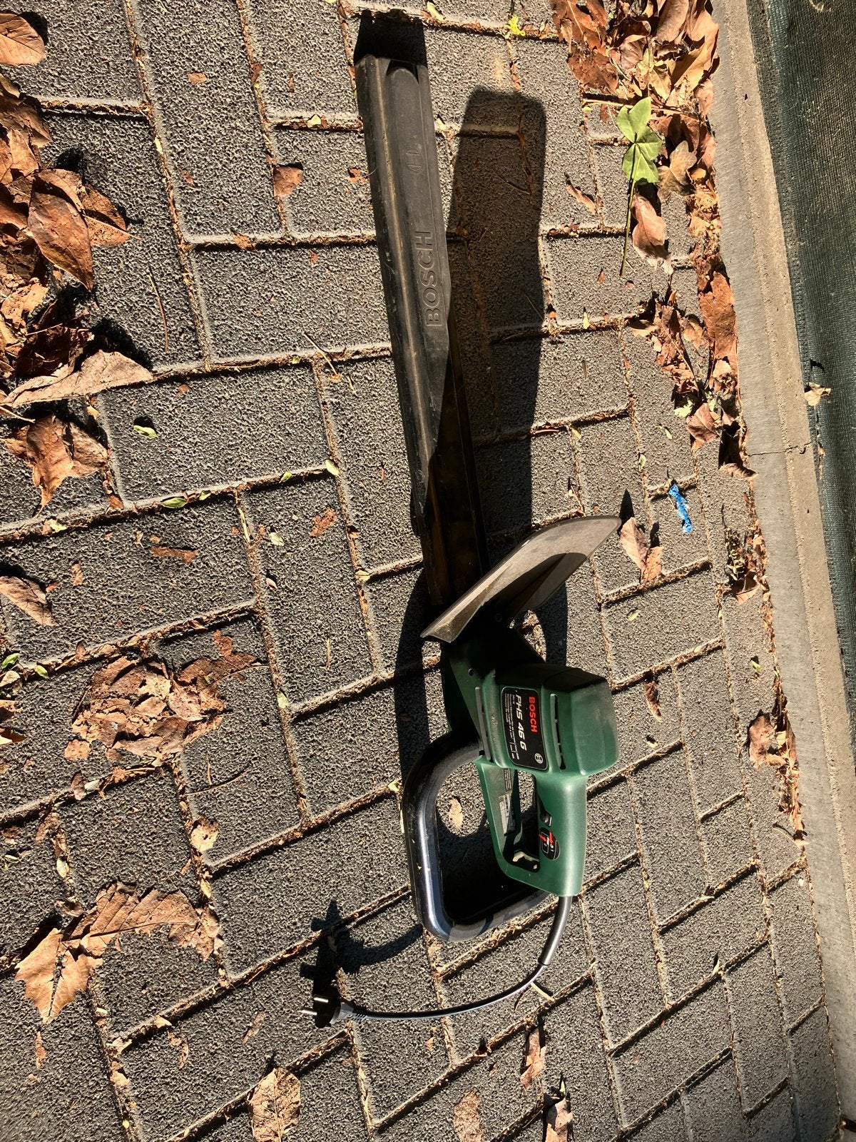 Bosch heggenschaar PHS 46 G (handvat defect) - Gratis af te, Ophalen of Verzenden, Gebruikt, Elektrisch