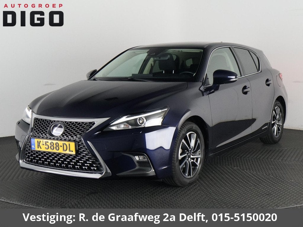 Lexus CT 200h Ultimate Edition | Apple Carplay & AndroidAUTO, Auto's, Lexus, Gebruikt, 4 cilinders, Blauw, Origineel Nederlands