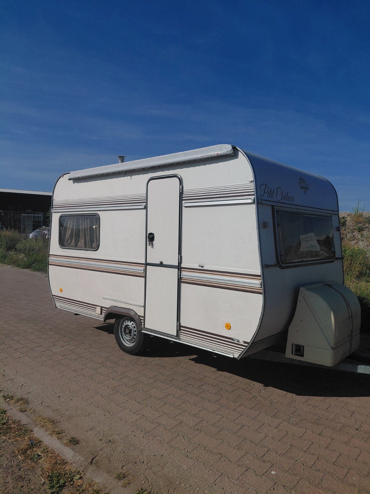 In nette staat Retro 4 persoons Hobby Prestige 370, Caravans en Kamperen, Caravans, Standaardzit, 4 tot 5 meter, 500 - 750 kg