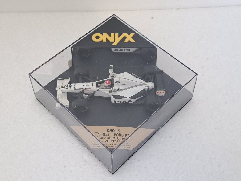 Tyrell F1 Monaco 1997 Jos Verstappen 1/43 Onyx, Ophalen of Verzenden, Gebruikt, Auto, Overige merken