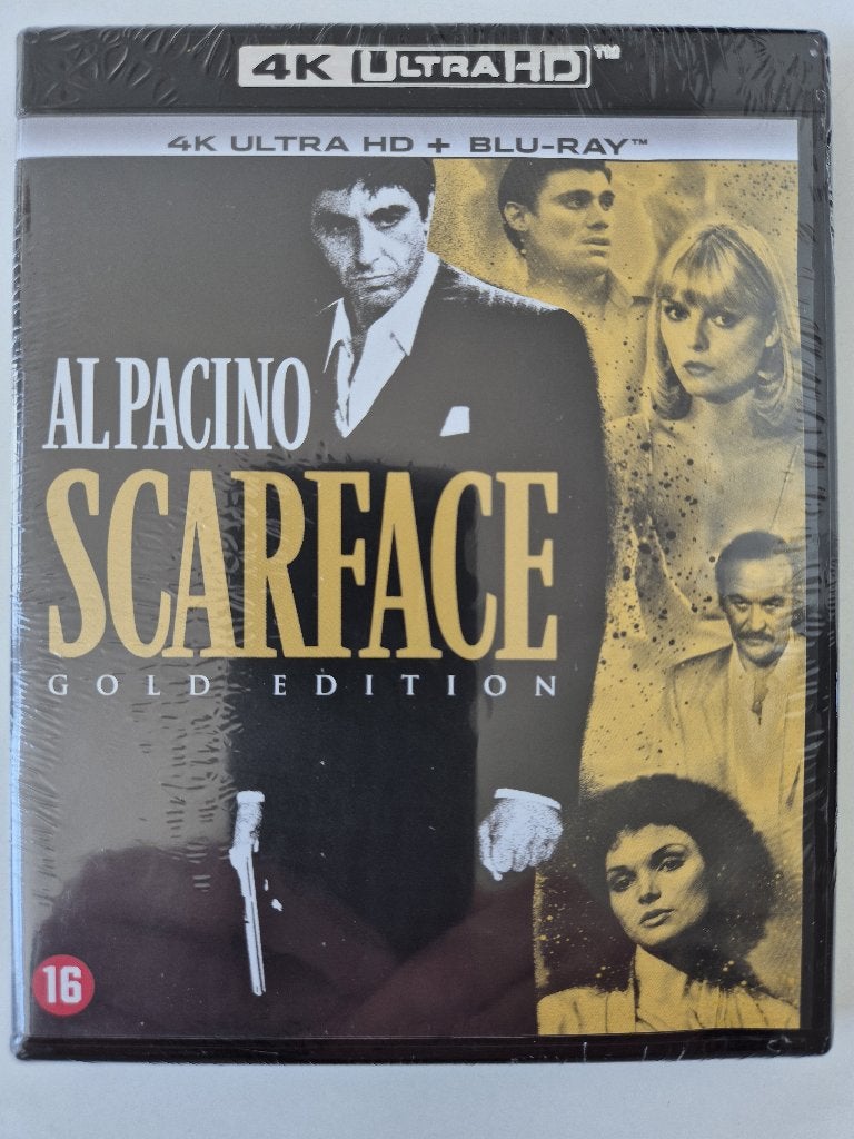 Scarface - 4K UHD BD, Cd's en Dvd's, Blu-ray, Ophalen of Verzenden, Nieuw in verpakking, Actie