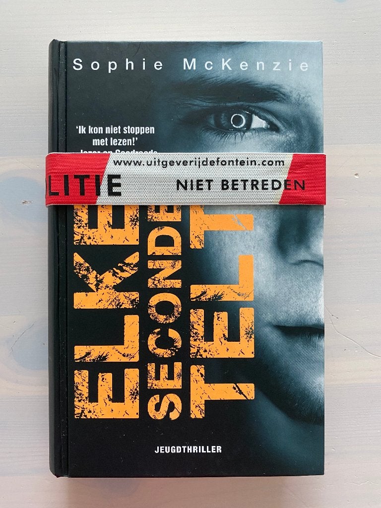 Thriller jeugboek Elke seconde telt - Sophie McKenzie, Boeken, Wereld overig, Sophie McKenzie, Nieuw, Ophalen of Verzenden