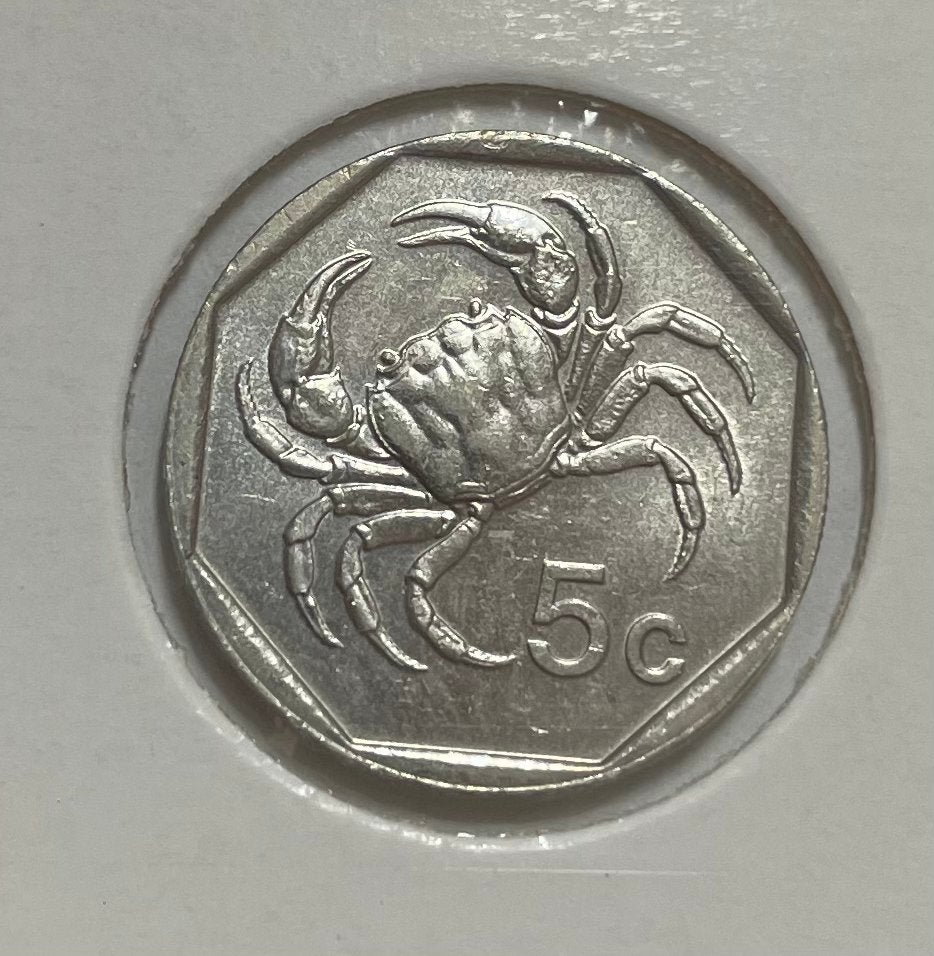 5 cent Malta 1991, Ophalen of Verzenden