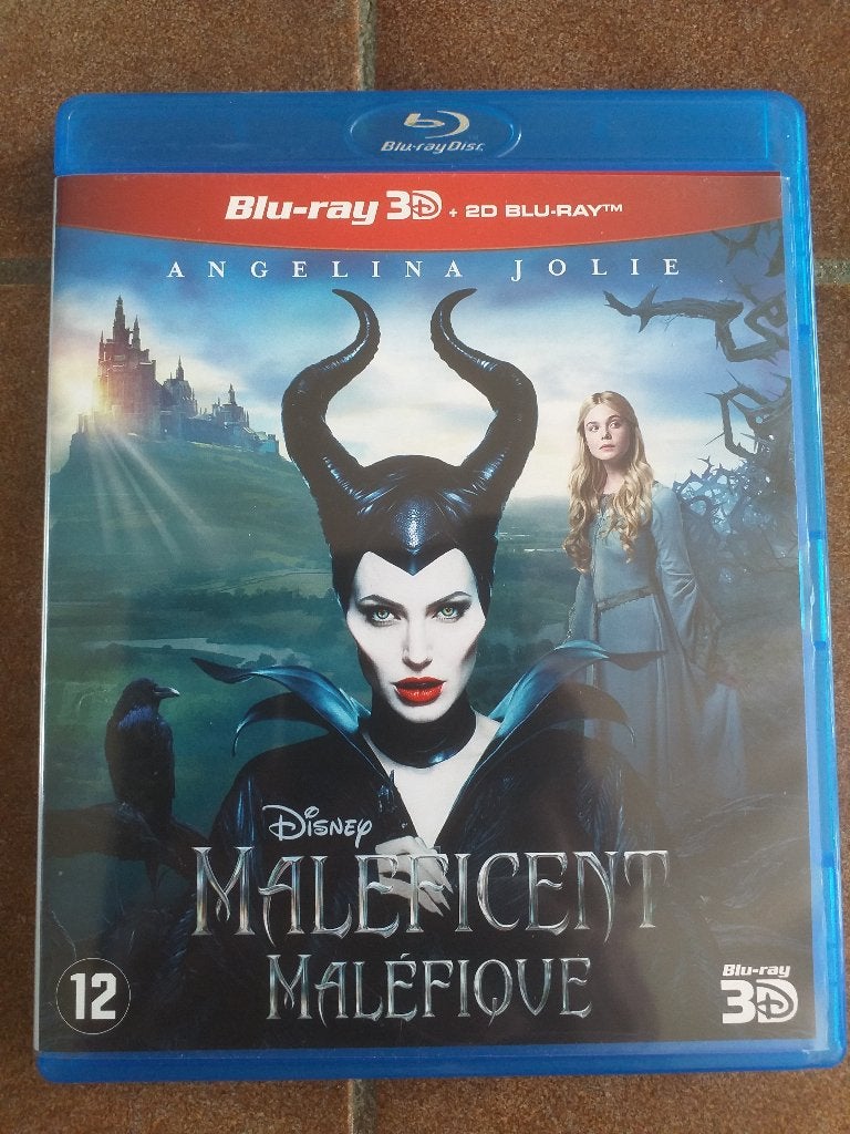 Maleficent 3D Bluray + 2D Bluray, Cd's en Dvd's, Engels, Nederlands, Film, Drama
