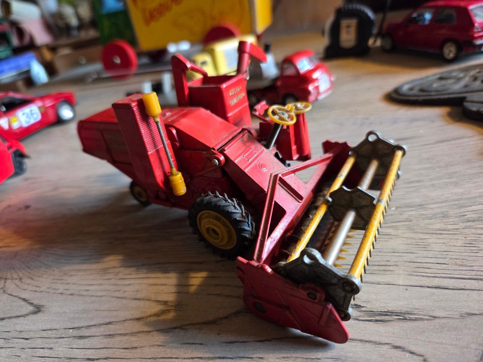 massey ferguson combine corgi toys, Ophalen of Verzenden, Gebruikt, Tractor of Landbouw, Corgi
