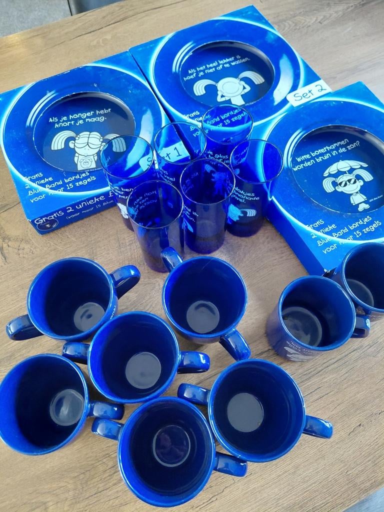 Blueband set, Ophalen of Verzenden, Zo goed als nieuw, Overige stijlen