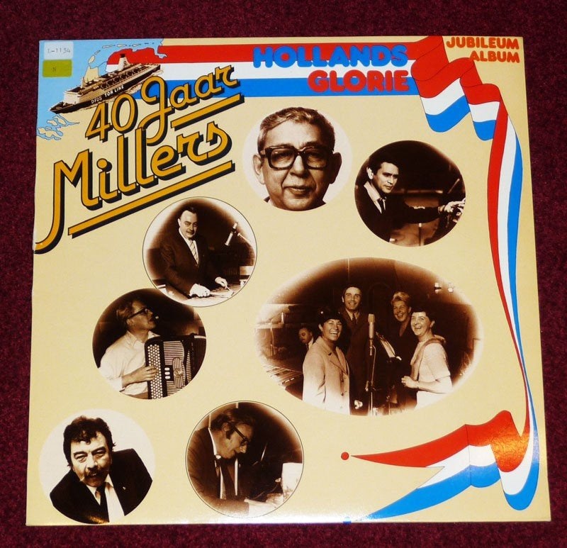40 Jaar Millers LP, Inclusief binnenhoes, Ophalen of Verzenden, Zo goed als nieuw, 12 inch