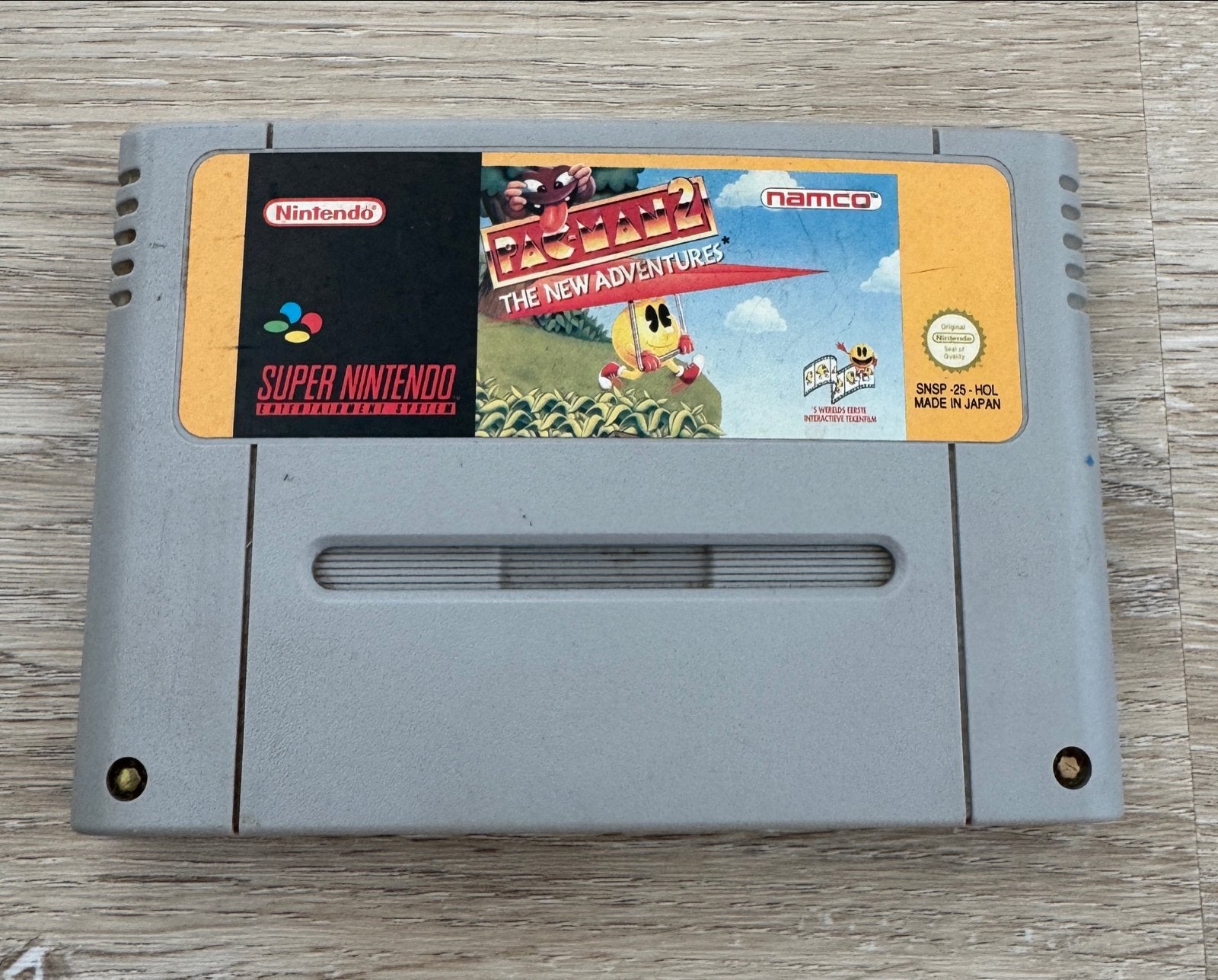 Pac-Man 2: The New Adventures - Super Nintendo (SNES) game, Spelcomputers en Games, Gebruikt, 1 speler, Vanaf 3 jaar, Ophalen