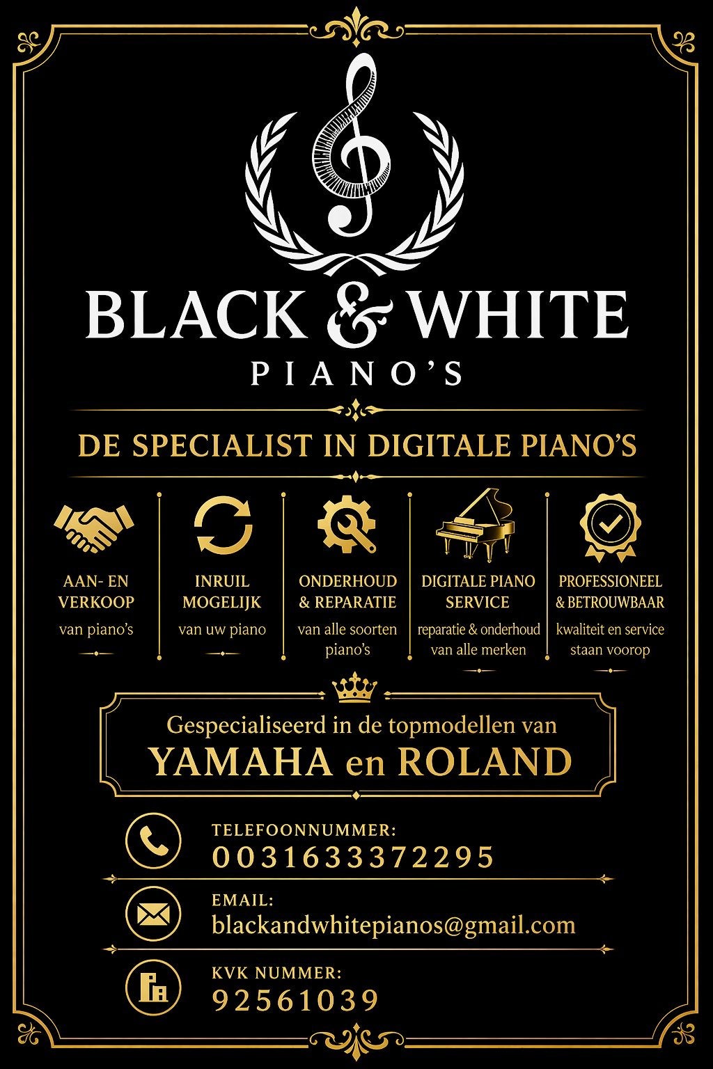 Refurbished Digitale Elektrische Piano’s met Garantie, Muziek en Instrumenten, 88 gewogen toetsen Yamaha Clavinova, Zwart, Ophalen of Verzenden